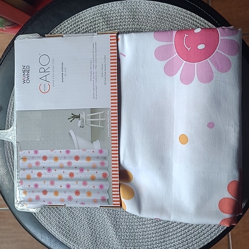 Caro Fabric Shower Curtain